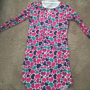 Xhilaration Girls Long Sleeved Sleep Shirt.